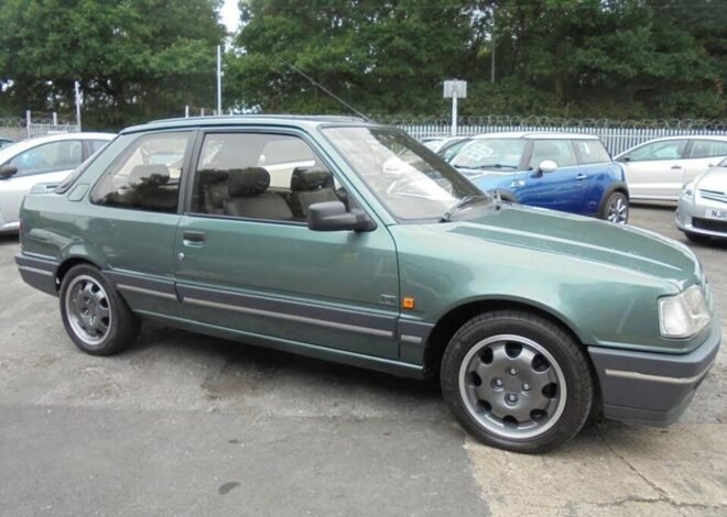 Glorious Peugeot 309 GTI Goodwood for sale
